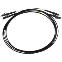 Волоконно-оптический шнур Hyperline FC-D2-50-LC/PR-LC/PR-H-2M-LSZH-BK патч-корд MM 50/12 225288