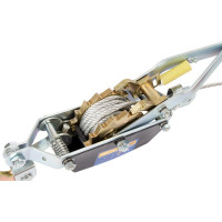 Ручная лебедка с двойным храповым механизмом KRAFT 1 т KT 705010