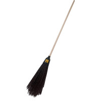 Метла Ybrooms PROFI круглой формы, с черенком М002