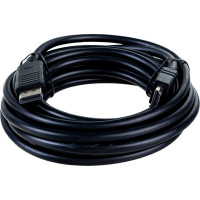 Кабель DisplayPort-HDMI Cablexpert 5м 20M/19M черный экран пакет CC-DP-HDMI-5M