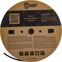 Трубка ТУТ HF КВТ 12 на 6 черная 83020