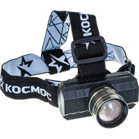 Фонарь КОСМОС с зумом, 3Вт ХРЕ, литий 1200mAh, зарядка micro USB, шнур в комплекте KocH3WZoo