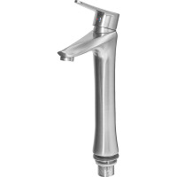 Смеситель для раковины Профсан ПСМ нержавеющая сталь AISI-304, высокий, тип См-УмОЦБА PSM-300-6