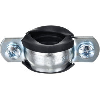 Хомут Uni-Fitt 3/4” 25-29 мм с резиновым уплотнителем, шпилькой и дюбелем 850U3800