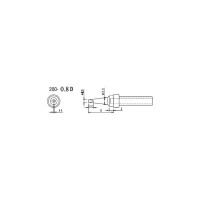 Насадка паяльная QUICK QSS200-T-0,8D