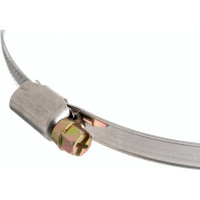 Червячный хомут РОССНА 110х130 мм 5 1/8" нержавеющая сталь, винт, 5 шт. Р860725 DIY