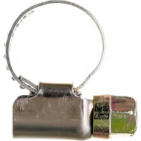 Червячный хомут РОССНА 8х12 мм 1/2" нержавеющая сталь, винт, 5 шт. Р860703 DIY