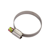 Червячный хомут РОССНА 30х45 мм 1 3/4" нержавеющая сталь, винт, 5 шт. Р860717 DIY