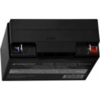 Батарея аккумуляторная АКБ DTM 1217 12V 17Ah, клеммы F3 болт М5 с гайкой ExeGate 255177