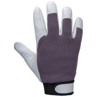 Перчатки кожаные утепленные (на флисе) Jeta Safety Winter Mechanic, разм.M/8 JLE305-8/M