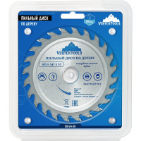 Диск пильный по дереву (100х20 мм; 24 зуба) Vertextools 100-24-20