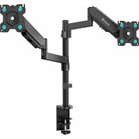 Настольный кронштейн для двух мониторов 13-32 дюймов ONKRON Black G140