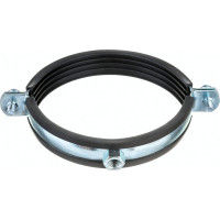 Хомут Uni-Fitt 4" 107-116 мм с резиновым уплотнителем, шпилькой и дюбелем 850U0800