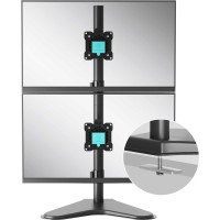 Кронштейн для двух мониторов 13"-34" настольный ONKRON D208FS