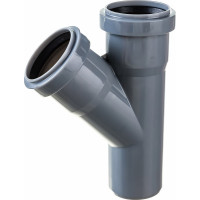 Тройник ПОЛИТЭК 50х50/45 градусов 205045