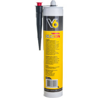 Силиконовый универсальный герметик V6 белый 260 мл 11602929
