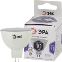 Светодиодная лампа ЭРА LED MR1610W860GU5.3 софитная, 10Вт, холодная, GU5.3, Б0049073