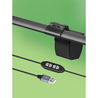 Светильник  для монитора ГЕЛЕОС ГЛ-400, LED 5Вт, USB, чёрный ГЛ00400