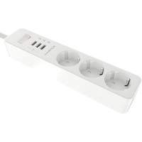 Удлинитель с USB зарядкой HARPER UCH-315 White H00002825