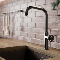 Смеситель для кухни IDDIS Grange графит GRAGM00i05