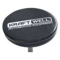 Сиденье механика на колесах с пневмолифтом KraftWell KRWRS-1