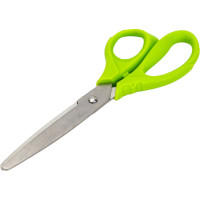 Тупоконечные ножницы Attache Spring 200 мм эргономичные ручки без покрытия, цвет салатовый 880871