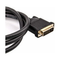 Кабель VCOM HDMI AM/DVI24+1M, 1.5м, CU, 1080P@60Hz, CG484G-1.5M