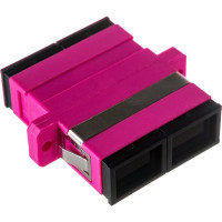 Оптический адаптер LANMASTER SC, OM4, дуплексный LAN-2SC-AM-OM4