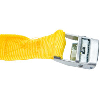 Стяжка для крепления груза DolleX 2.5 м х 25 мм, 0.7 т, с фиксатором, 2 шт. ST-252508
