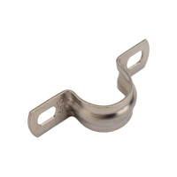Двухлапковая металлическая скоба FORTISFLEX СМД INOX 14-15 мм 80983