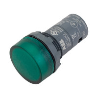 Лампа ABB CL2-502G зелёная, со встроенным светодиодом, 24В AC/DC 1SFA619403R5022
