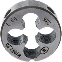 Метрическая плашка ТехноСталь М10.0x1.25, LH левая 9ХС t245045