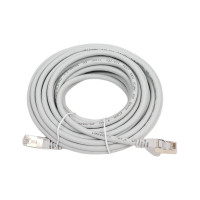 Патч-корд LANMASTER RJ45 - RJ45, 4 пары, FTP, категория 6, 7 м, серый, LSZH, LAN-PC45/S6-7.0-GY