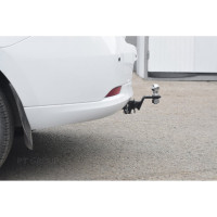 Фаркоп PT Group ТСУ съемный квадрат RENAULT Logan 2014-/ Logan Stepway 2018- 07031501