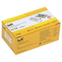 Контроллер с ПДУ IEK ИК RGB, 3 канала, 12В, 2А, 72вт LSC1-RGB-072-IR-20-12-W