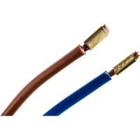 Сетевой шнур LUX V2 ПВС 2x0.75 7м, с вилкой, без заземления, белый 4606400609674