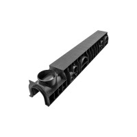 Лоток Ecoteck пластиковый черный 100.125 h129 27439