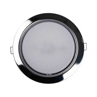 Встраиваемый точечный светильник Jazzway PGX70 15254.6 40Вт GX70 IP20 152х54мм встраиваемый глянцевый хромированный 1027641