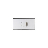 Папка-регистратор BRAUBERG ECO 80 мм, черная 221395