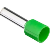 Наконечник-гильза duwi Е6012 6мм2 с изолированным фланцем, 25 шт./уп., 26677 8