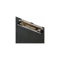 Доска-планшет BRAUBERG 158х230 мм, А5, с прижимом, картон/ПВХ, черная, 232224