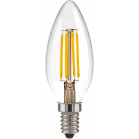 Светодиодная лампа Elektrostandard, свеча 9W 4200K E14 CW35 прозрачный BLE1426 a050132