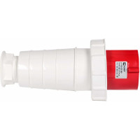 Переносная вилка EKF 035 3Р+РЕ+N 63А 380В IP67 ps-035-63-380