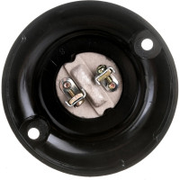 Патрон IN HOME Е27 Ф П-01 Е27 карболитовый потолочный 4690612032238