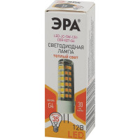 Светодиодная лампа ЭРА LED JC-5W-12V-CER-827-G4, капсула, 5Вт, теплая, G4 20/500/21000 Б0049087