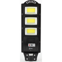Консольный светильник ЭРА на солнечной батарее, COB, 60W, с датчиком движения Б0046795