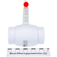 Кран шаровой RTP полнопроходной, D32 мм 27611