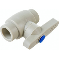 Кран шаровой RTP стандарт D20 мм, серая 27753