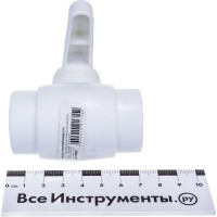 Кран шаровой RTP стандарт D25 мм 25958