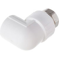 Угольник RTP с накидной гайкой на металлическом штуцере, D32х1 мм 14268